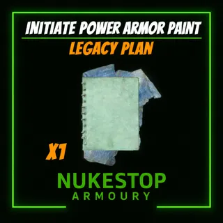 Legacy Initiate Plan -  Power Armor Paint 