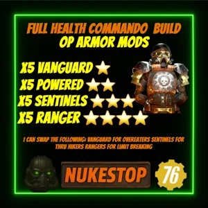 Full Health Commando Build