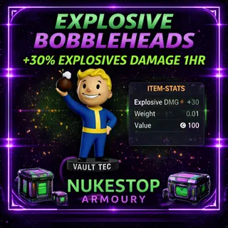 250 Explosives Bobbleheads