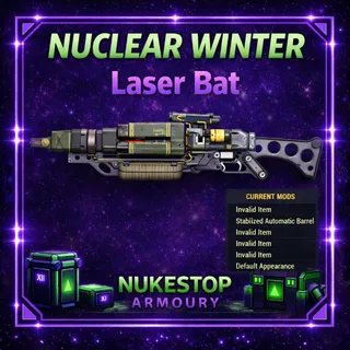 Nuclear Winter Laser Bat 