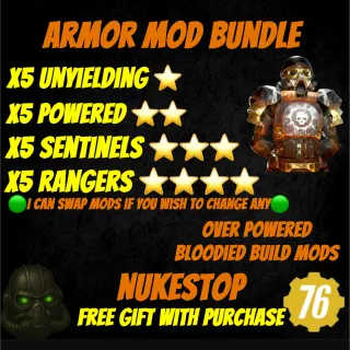 Armor Mods (OP Bloodied Build Mods)