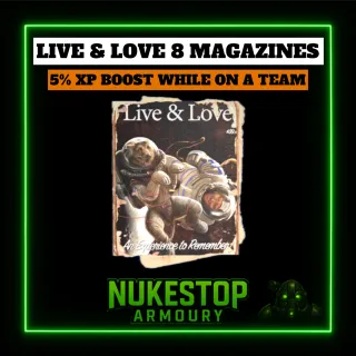 25 Live & Love 8 Magazines 