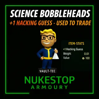 100 Science Bobblehead
