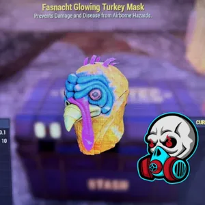 Glowing Turkey Mask