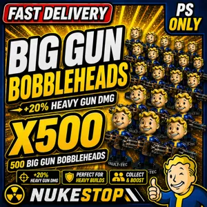 500 Big gun Bobbleheads 