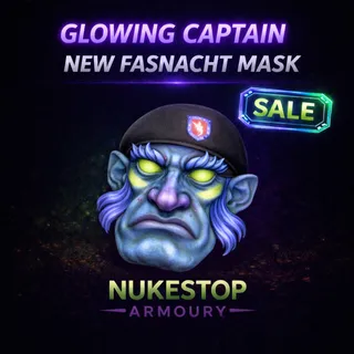 Glowing Captain Mask