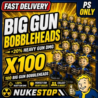 100 Big Gun Bobbleheads
