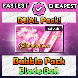 Blade Ball Dual Bubble Pack