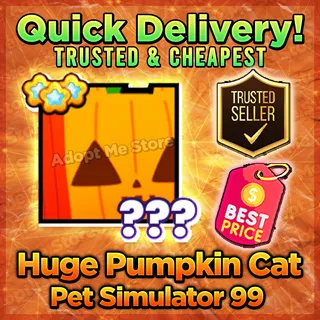 Pet Simulator 99 Huge Pumpkin Cat