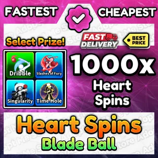 Blade Ball Heart Spins