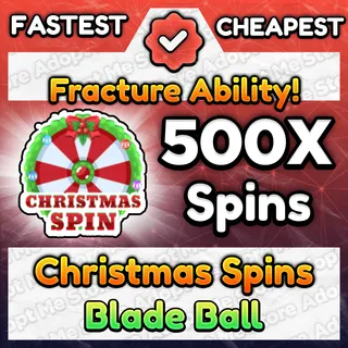 Blade Ball Christmas Spins