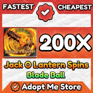 Blade Ball Jack O Lantern Spins