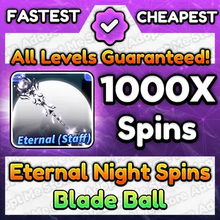 Blade Ball Eternal Night Spins