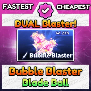 Blade Ball Dual Bubble Blaster