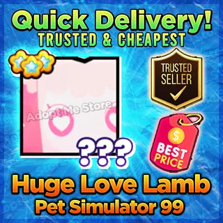 Pet Sim 99 Huge Love Lamb