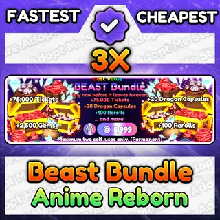 Beast Bundle Anime Reborn