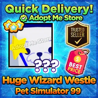 Pet Sim 99 Huge Wizard Westie