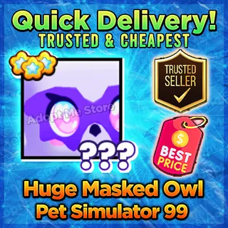 Pet Sim 99 Huge Masked Owl