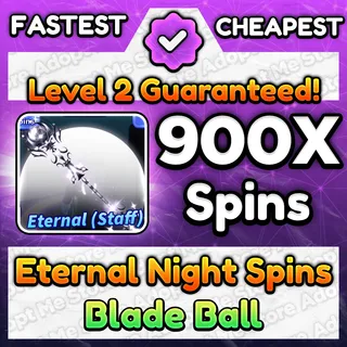 Blade Ball Eternal Night Spins