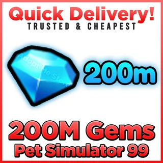 200M Gems