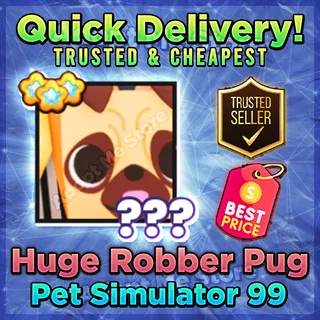 Pet Simulator 99 Huge Robber Pug