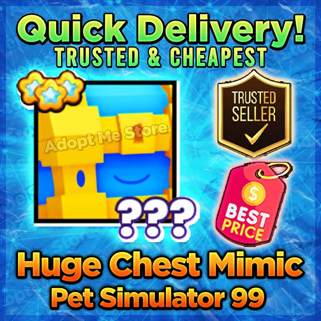 PS99 Huge Chest Mimic - Roblox Game Items - Gameflip