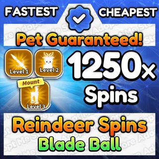 Blade Ball Reindeer Spins