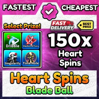 Blade Ball Heart Spins