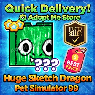 Pet Simulator 99 Huge Sketch Dragon