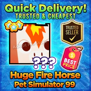 Pet Sim 99 Huge Fire Horse