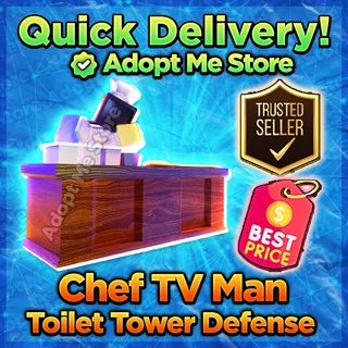 Toilet Tower Defense Chef TV Man