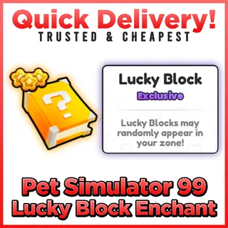 Lucky Block Enchant