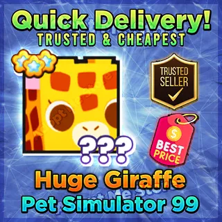 Pet Sim 99 Huge Giraffe