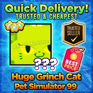 Pet Sim 99 Huge Grinch Cat