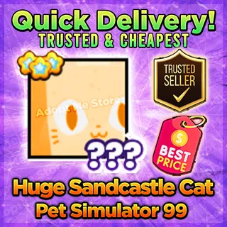 Pet Simulator 99 Huge Sandcastle Cat