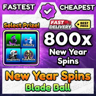 Blade Ball New Year Spins