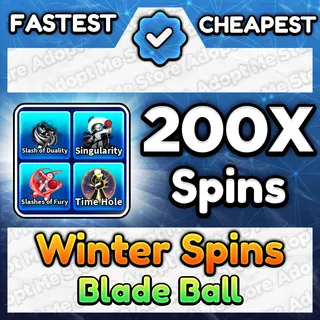 Blade Ball Winter Spins