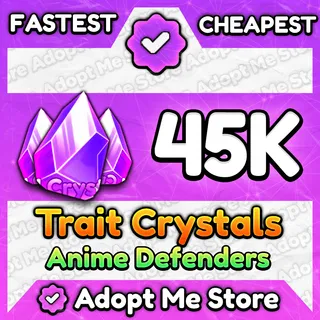 Anime Defenders Trait Crystal