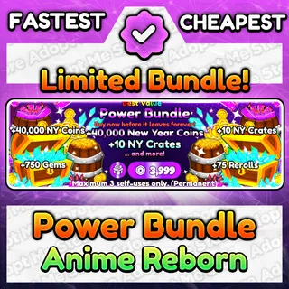 Power Bundle Anime Reborn