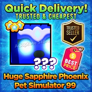 Pet Simulator 99 Huge Sapphire Phoenix