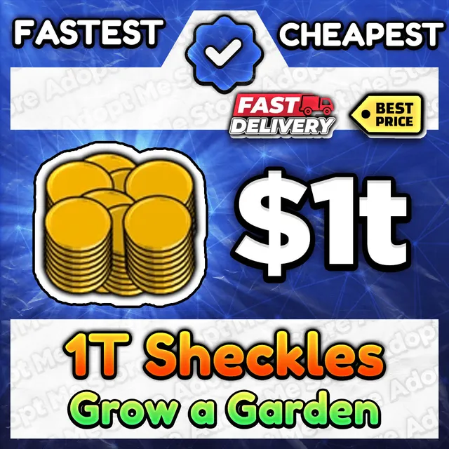 Sheckles Grow a Garden Roblox Game Item Gameflip