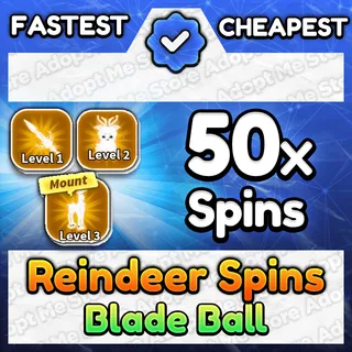 Blade Ball Reindeer Spins