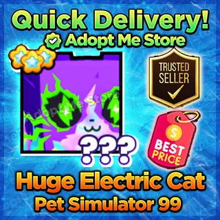Pet Simulator 99 Huge Electric Cat