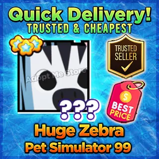 Pet Simulator 99 Huge Zebra