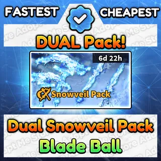 Blade Ball Dual Snowveil Pack