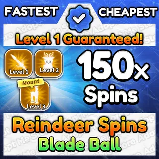 Blade Ball Reindeer Spins