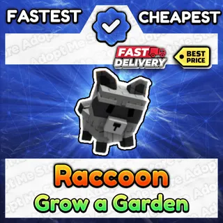 Raccoon Grow a Garden