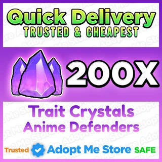 Anime Defenders Trait Crystals
