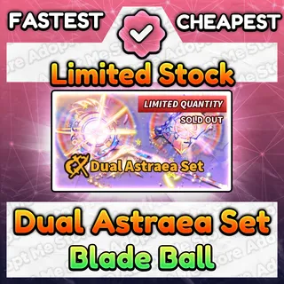 Blade Ball Dual Astraea Set