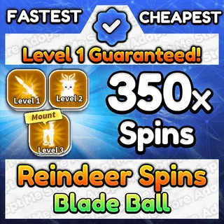 Blade Ball Reindeer Spins